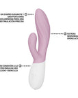 LELO INA TWIST™ – Doppio Vibratore Rabbit per Punto G e Clitoride