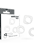 ADDICTED TOYS - SET C - RING TRASPARENTE - ADDICTED TOYS - Intimo per le occasioni speciali | The Game Lingerie