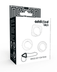 ADDICTED TOYS - SET C - RING TRASPARENTE - ADDICTED TOYS - Intimo per le occasioni speciali | The Game Lingerie