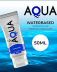 AQUA QUALITY - LUBRIFICANTE A BASE ACQUA 50 ML - AQUA QUALITY - Intimo per le occasioni speciali | The Game Lingerie