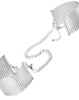 BIJOUX - DÉSIR MÉTALLIQUE MANETTE METALLICHE ARGENTO - BIJOUX DESIRE METALLIQUE - Intimo per le occasioni speciali | The Game Lingerie