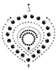 BIJOUX - INDISCRETS FLAMBOYANT NERO & ARGENTO - BIJOUX DESIRE METALLIQUE - Intimo per le occasioni speciali | The Game Lingerie
