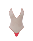 Body a perizoma Bridey rosa - ILONI by DILAN - The Game Lingerie