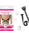 BYE - BRA - ADATTATORE PER REGGISENO APERTO SULLA SCHIENA NERO & BIANCO - BYE BRA - ACCESSORIES - Intimo per le occasioni speciali | The Game Lingerie