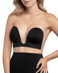 BYE - BRA - REGGISENO SENZA MANIGLIE EN U NERO COPPA A - BYE BRA - BRAS - Intimo per le occasioni speciali | The Game Lingerie