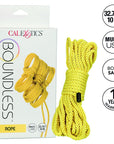 CALEXOTICS - BOUNDLESS CORDA 10M GIALLA - CALEXOTICS - Intimo per le occasioni speciali | The Game Lingerie