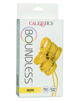 CALEXOTICS - BOUNDLESS CORDA 10M GIALLA - CALEXOTICS - Intimo per le occasioni speciali | The Game Lingerie