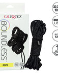 CALEXOTICS - BOUNDLESS CORDA 10M NERA - CALEXOTICS - Intimo per le occasioni speciali | The Game Lingerie