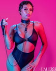 CALEXOTICS - EUPHORIA COLLARE CON GUINZAGLIO A CATENA - CALEXOTICS - Intimo per le occasioni speciali | The Game Lingerie