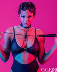 CALEXOTICS - EUPHORIA COLLARE CON GUINZAGLIO A CATENA - CALEXOTICS - Intimo per le occasioni speciali | The Game Lingerie