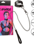CALEXOTICS - EUPHORIA COLLARE CON GUINZAGLIO A CATENA - CALEXOTICS - Intimo per le occasioni speciali | The Game Lingerie