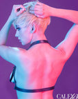 CALEXOTICS - EUPHORIA IMBRACATURA CON FIBBIA HALTER NERA - CALEXOTICS - Intimo per le occasioni speciali | The Game Lingerie