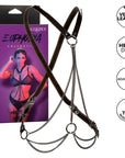 CALEXOTICS - EUPHORIA MULTICHAIN HARNESS PREMIUM - CALEXOTICS - Intimo per le occasioni speciali | The Game Lingerie
