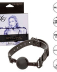 CALEXOTICS - NOCTURNAL BALL GAG SILICONE NERO - CALEXOTICS - Intimo per le occasioni speciali | The Game Lingerie