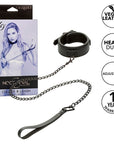 CALEXOTICS - NOCTURNAL COLLARE E GUINZAGLIO IN PELLE REGOLABILE NERO - CALEXOTICS - Intimo per le occasioni speciali | The Game Lingerie