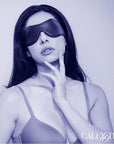 CALEXOTICS - NOCTURNAL MASCHERA IN PVC PELLE NERA - CALEXOTICS - Intimo per le occasioni speciali | The Game Lingerie