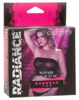 CALEXOTICS - RADIANCE BANDEAU TOP RHINE PLUS TAGLIA - CALEXOTICS - Intimo per le occasioni speciali | The Game Lingerie