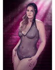 CALEXOTICS - RADIANCE BODY A V PROFONDO CON CAPPUCCIO TAGLIA PLUS - CALEXOTICS - Intimo per le occasioni speciali | The Game Lingerie