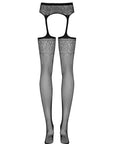 Calze con Cintura Reggicalze Integrate a Rete e Cavallo Aperto S207 | Obsessive 31467 - Obsessive - Intimo per le occasioni speciali | The Game Lingerie