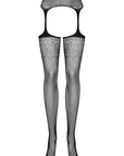 Calze con Cintura Reggicalze Integrate a Rete e Cavallo Aperto S207 | Obsessive 31467 - Obsessive - Intimo per le occasioni speciali | The Game Lingerie