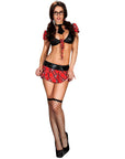 CHILIROSE - CR 3538 COSTUME SCUOLA S/M - CHILIROSE COSTUMES - Intimo per le occasioni speciali | The Game Lingerie