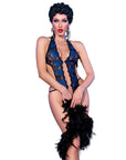 CHILIROSE - CR 4479 BODY A CAVALLO BLU S/M - CHILIROSE BODIES - Intimo per le occasioni speciali | The Game Lingerie
