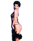 CHILIROSE - CR 4479 BODY A CAVALLO BLU S/M - CHILIROSE BODIES - Intimo per le occasioni speciali | The Game Lingerie