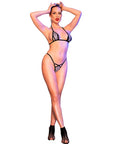 CHILIROSE - CR 4659 BIKINI ARGENTO S/M - CHILIROSE SUMMER - Intimo per le occasioni speciali | The Game Lingerie