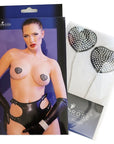CHILIROSE - CR 4662 COPRI CAPEZZOL ARGENTO E NERO - CHILIROSE ACCESORIES - Intimo per le occasioni speciali | The Game Lingerie