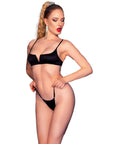 CHILIROSE - CR 4668 BIKINI NERO S - CHILIROSE SUMMER - Intimo per le occasioni speciali | The Game Lingerie