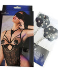 CHILIROSE - CR 4675 COPRI CAPEZZOL NERO - CHILIROSE ACCESORIES - Intimo per le occasioni speciali | The Game Lingerie