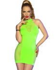 CHILIROSE - CR 4708 ABITO VERDE S/M - CHILIROSE DRESSES - Intimo per le occasioni speciali | The Game Lingerie