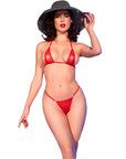 CHILIROSE - CR 4840 MICRO BIKINI ROSSO S/M - CHILIROSE SUMMER - Intimo per le occasioni speciali | The Game Lingerie