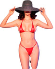 CHILIROSE - CR 4840 MICRO BIKINI ROSSO S/M - CHILIROSE SUMMER - Intimo per le occasioni speciali | The Game Lingerie
