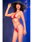 CHILIROSE - CR 4840 MICRO BIKINI ROSSO S/M - CHILIROSE SUMMER - Intimo per le occasioni speciali | The Game Lingerie