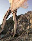 Collant 20 denari con fasce non regolari - Pollux - Trasparenze - The Game Lingerie