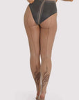Collant nude Snake con riga - Playful Promises - The Game Lingerie