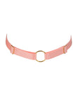 Collarino Choker PEACH color pesca con dettagli ORO - Flash You and Me - The Game Lingerie