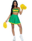 COSTUME DA CHEERLEADER VERDE - LEG AVENUE - TAGLIA M/L - LEG AVENUE COSTUMES - Intimo per le occasioni speciali | The Game Lingerie