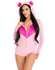 COSTUME DA ORSETTO ROSA BODY IN VELLUTO - LEG AVENUE - TAGLIA S - LEG AVENUE COSTUMES - Intimo per le occasioni speciali | The Game Lingerie