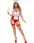 COSTUME INFERMIERA SEXY ROSSO/BIANCO - LEG AVENUE - TAGLIA S - LEG AVENUE COSTUMES - Intimo per le occasioni speciali | The Game Lingerie