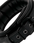 DARKNESS - MANETTE E COLLETTO IN PELLE NERA - DARKNESS - Intimo per le occasioni speciali | The Game Lingerie