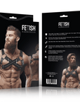 FETISH SUBMISSIVE ATTITUDE - IMBRACATURA BULLDOG IN NEOPRENE REGOLABILE CON CERNIERE PER UOMINI - FETISH SUBMISSIVE ATTITUDE - Intimo per le occasioni speciali | The Game Lingerie