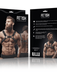 FETISH SUBMISSIVE ATTITUDINE - IMBRACATURA PER BULLDOG IN ECOPELLE REGOLABILE DA UOMO - FETISH SUBMISSIVE ATTITUDE - Intimo per le occasioni speciali | The Game Lingerie