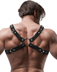 FETISH SUBMISSIVE ATTITUDINE - IMBRACATURA PER IL PETTO IN ECOPELLE DA UOMO PER BULLDOG TAGLIA M/L - FETISH SUBMISSIVE ATTITUDE - Intimo per le occasioni speciali | The Game Lingerie