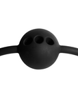 FETISH SUBMISSIVE BONDAGE - BALL GAG IN SILICONE TRASPIRANTE - FETISH SUBMISSIVE BONDAGE - Intimo per le occasioni speciali | The Game Lingerie