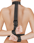FETISH SUBMISSIVE BONDAGE - SET DI CONTENIMENTO DEL CORPO CON COLLETTO E POLSINI - FETISH SUBMISSIVE BONDAGE - Intimo per le occasioni speciali | The Game Lingerie