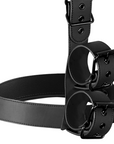 FETISH SUBMISSIVE BONDAGE - SET DI CONTENIMENTO DEL CORPO CON COLLETTO E POLSINI - FETISH SUBMISSIVE BONDAGE - Intimo per le occasioni speciali | The Game Lingerie