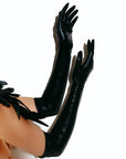 Guanti lunghi laccati lucidi - BÆD STORIES - The Game Lingerie