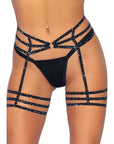 LEG AVENUE - RHINESTONES STRAPS, ONE SIZE